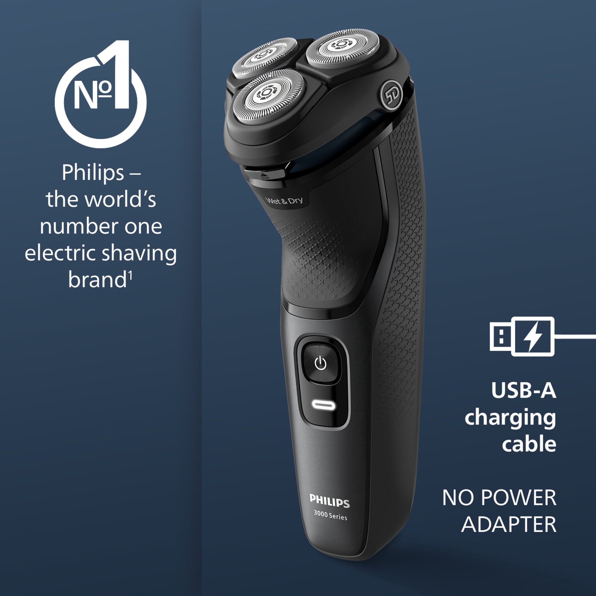 Philips Rotary Shaver Series 3100, WM Exclusive, S3145
