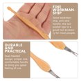 thumbnail image 2 of 10 Pcs Arrache-Cuticules en Acier Inoxydable Outil Pousse-Cuticules Manucure Art des Ongles Pousseurs, 2 of 8