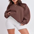 thumbnail image 4 of Sweats Surdimensionnés à Manches Longues pour Femmes, 4 of 6