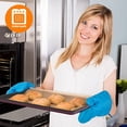thumbnail image 3 of 8-Piece Nonstick Stackable Bakeware Set - PFOA, PFOS, PTFE Free Baking Tray Set w/Non-Stick Coating, 450°F, 3 of 9