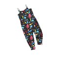 thumbnail image 4 of EYIIYE Tenue d'Été pour Petite Fille, Combinaison à Bretelles Sans Manches à Col Rond, 4 of 7