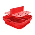 thumbnail image 2 of Plaque de Cuisson en Silicone,Friteuse à Air Chaud Carré Silicone Mat Friteuse à Air Carré Performance Emballée, 2 of 2