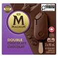 thumbnail image 1 of Magnum Double Chocolate Ice Cream Bars, 3 x 90 mL, 1 of 6