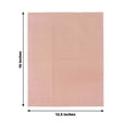 thumbnail image 3 of HLONK 50 Pack | 2 Ply Soft Orange Dinner Party Paper Napkins  Wedding Reception Cocktail Beverage Napkins, 3 of 11