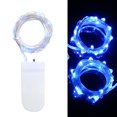 thumbnail image 1 of 2M/6.6FT 20 LED Fairy Starry Copper Wire String Battery Operated Powered IP65 Water Resistance Extra Flexible Bendable Light Strip for Holiday Christmas Xmas Halloween Festival Decorations, 1 of 8