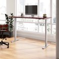 thumbnail image 1 of Move 60 Series 72W Adjustable Standing Desk in Hansen Cherry - Engineered Wood, 1 of 7