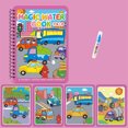 thumbnail image 1 of Magic Water Reveal Coloring Set Reusable Painting Kit for s Creative Art Activity Travel Friendly Washable Doodle Toy Educational Gift, 1 of 6