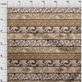 thumbnail image 3 of oneOone Rayon Brown Fabric Mix Block Pattern Diy Clothing Quilting Fabric Print Fabric By Yard 56 Inch Wide, 3 of 4
