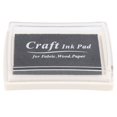 thumbnail image 1 of Black Ink Pad Inkpad Rubber Stamp Finger Print Craft Non-, 1 of 5
