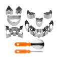 thumbnail image 2 of GUOOL Pumpkin Carving Tools Pumpkin Carving Set Professional Stainless Steel Stencils 12PCS, 2 of 9