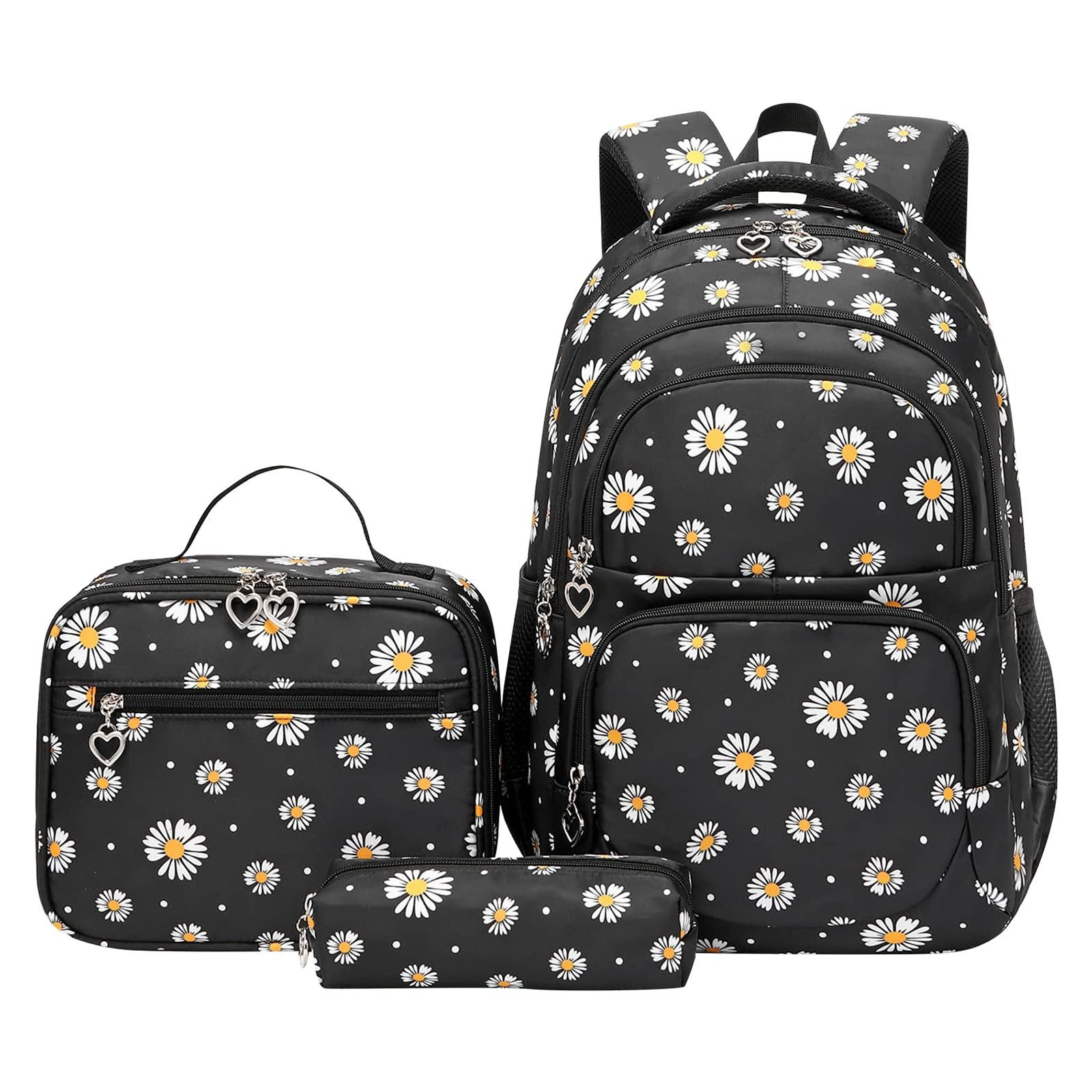 KVPLBQFD School Backpack Backpacks for Men Laptop Backpack for Women Small Backpack Travel Plain Black Backpack Travel Small Work Bag, Black One Size