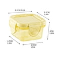 thumbnail image 2 of Meitianfacai Cookie Jars, Plastic Candy Storage Jars with Lid, Fresh Box Candy Sealed Box Baby Food Box Storage Box Seasoning Box Candy Storage Containers, 2 of 3