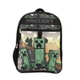thumbnail image 4 of Licensed Minecraft 5 Pc. Backpack set, 4 of 6