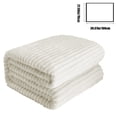 thumbnail image 4 of Sentmoon Throw Soft And Thick Double Layer Raschel Blanket A Must Have Warming Artifact In Winter Suitable for Beds Sofas And Other Scenes Providing The Ultimate Comfort for Office Sofa Airplane, 4 of 7