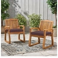 thumbnail image 3 of Outdoor Square Cushion Cover for Outdoor Seating Durable Polyester Seat Pad Protector for Garden Patio Furniture 22 Color Options with Nonwoven Backing and Water- Finish, 3 of 3
