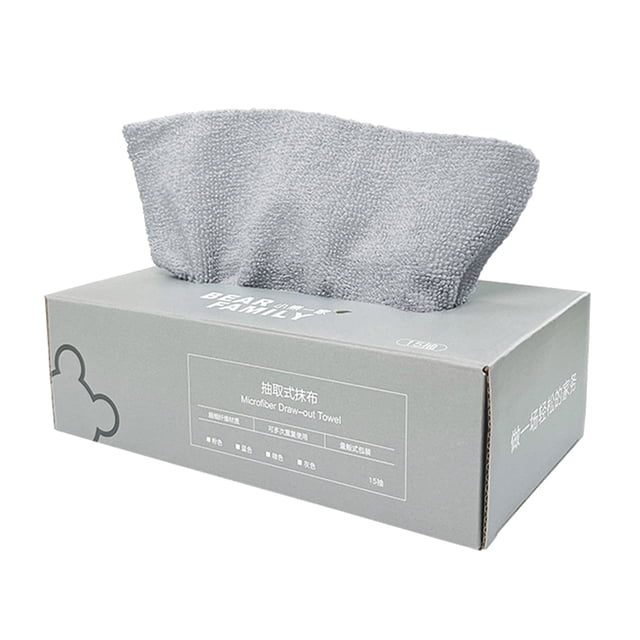 Rvkxad Highly Absorbent Microfibre Cloths, Pull-Out Multipurpose Kitchen Bathroom Cleaning Cloths for Glass Furniture Appliances, Cleaning Rags, Microfiber Towels