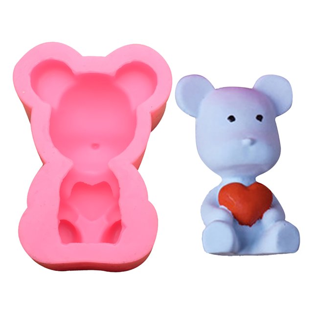 Oleegame 1PC Cookie Mold Washable Silicone Cake Cake Candy Chocolate Decorating Tray DIY Craft Project