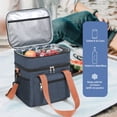 thumbnail image 4 of Insulating Bag, Leakproof Food Container Carrier, Thermal Insulation Technology, for Meal Prepping, Daily Commute, Picnic Outings, 4 of 6