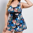 thumbnail image 1 of Jusqu'à 65 % de Réduction sur les Robes d'Été Iumwxz, Ensemble de Shorts Noués devant, Maillots de Bain pour Femmes, Bikini Graphique Floral, Maillot de Bain à Col Rond pour Femmes, Cocktail Get It Aujourd'hui, 1 of 7