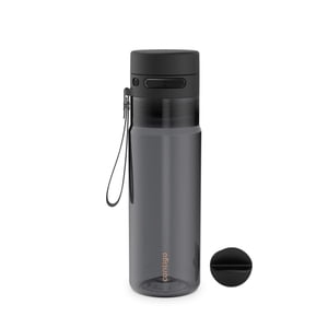 Contigo AutoPop Leakproof Water Bottle with Carry Strap and Agitator Ball, 24 oz (709 ml), BPA-Free, Dishwasher Safe, Protein Shaker Mixer Bottle