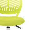 thumbnail image 4 of FurnitureR Carnation Swivel Teen Plastic and Mesh Task Chair in Green, 4 of 7