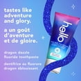thumbnail image 2 of hello Dragon Dazzle Kids Toothpaste with Fluoride, Blue Raspberry, 119 g, 2 of 9