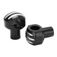 thumbnail image 1 of Fugacal Motorcycle Handlebar Riser,Motorcycle Handlebar Riser 25mm CNC Universal Motorcycle Handlebar Clamp Round Head with Stripe Handlebar Lifter,Handlebar Riser, 1 of 8