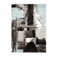 thumbnail image 1 of LaDole Rugs Tapis Turquoise Bleu Ciel et Noir Abstrait pour Aire, 1 of 6