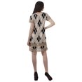 thumbnail image 2 of Moomaya Tenues d'Été Coton Flex Imprimées Robes Courtes pour Femmes Tenue Décontractée, 2 of 4