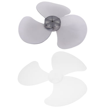 SHISUYAN 2pcs Fan Blade 3 Leaves Replacement Plastic Table Fan Blade Pedestal Fan Blade Fan Parts
