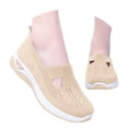 thumbnail image 3 of Chaussures Décontractées pour Femmes Chaussures Décontractées Mode pour Femmes Chaussures Décontractées à Lacets pour Femmes Chaussures de Sport d'Été Plates Chaussures pour Femmes Décontractées à Enfiler Larges Chaussures Décontractées pour Femmes à Enfiler Semelle Non, 3 of 5