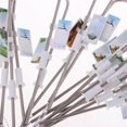 thumbnail image 3 of 20 Pcs Lampadaires Miniatures Modèle HO Lampes Modèle Jardin Paysage Échelle OO DEL Blanc 1:150, 3 of 9