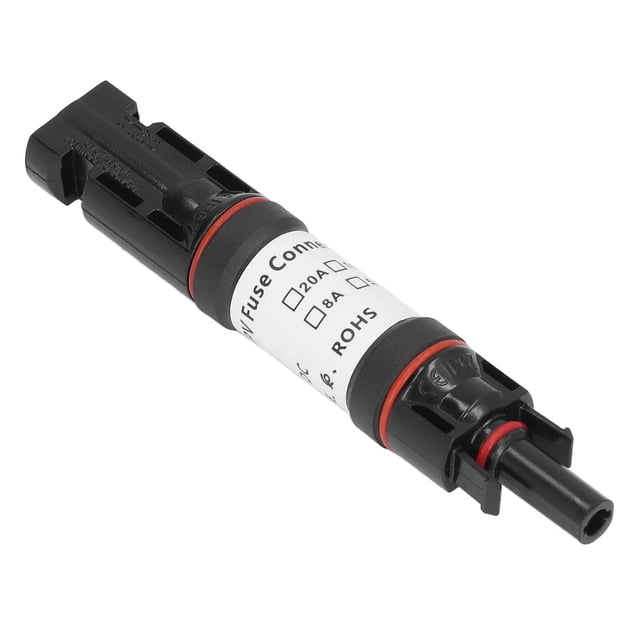 Solar Fuse Holder, Solar PV Fuse Holder DC 1000V Photovoltaic Connector Waterproof Inline PV Fuse, Solar And Wind Power Parts And Accessories