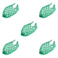 thumbnail image 1 of Baohd 1/2/3/5 Mesh Ball Bag Basketball Ball Carry Mesh Storage Net Bag Holder Green 5PCS, 1 of 1