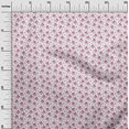 thumbnail image 3 of oneOone Velvet Pink Fabric Floral Sewing Craft Projects Fabric Prints By Yard 58 Inch Wide, 3 of 4