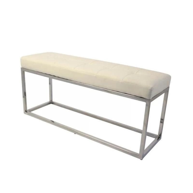Cisne Bench 40" in White