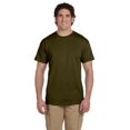 thumbnail image 1 of Gildan Men's Ultra Cotton Tee, Olive, Large, 1 of 1