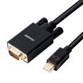 thumbnail image 1 of Mini DisplayPort to VGA Cable, Benfei Mini DisplayPort to VGA 6 Feet Cable (Thunderbolt 2 Compatible) with MacBook Air/Pro, Surface Pro/Dock, Monitor, Projector, 1 of 10