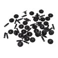 thumbnail image 2 of Almencla 6x30x Pare-Chocs Radiateur Support de Fixation Clips de Retenue en Plastique pour 6 Pcs, 2 of 8
