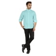 thumbnail image 2 of Bestman Formal Front Button Placket Solid Shirts For Mens Long Sleeve Regular Fit Shirt, 2 of 7