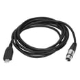 thumbnail image 2 of DEWIN USB to XLR Female Microphone Cable Plug Play Microphone Connector Cable Cord2m / 6.6ft, 2 of 14