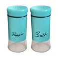 thumbnail image 2 of Salt and Pepper Shakers under $5! CQCYD Salt and Pepper Shaker Set, Glass Spice Shakers with Stainless Steel Lid, Kitchen Condiment Dispenser for Dining Table, Refillable Seasoning Containers, 2 of 9