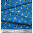 thumbnail image 3 of Soimoi Cotton Cambric Fabric Flycathcer Bird Decor Fabric Printed Yard 56 Inch Wide, 3 of 5