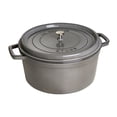 thumbnail image 1 of STAUB La Cocotte 8.4 L Cast Iron Round Cocotte, Graphite-Grey, 1 of 7