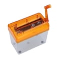 thumbnail image 4 of YOUTHINK Manual Paper Shredder, Strip Cut Shredder, Portable Shredder with Hand Crank, Orange, 4 of 8
