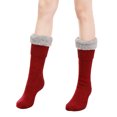 thumbnail image 2 of Slipper Socks, Winter Warm Fuzzy Sherpa Socks, Non Slip Socks with Grips for Women, 2 of 4