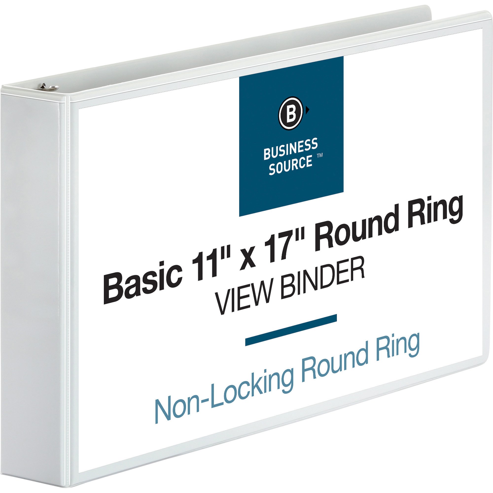 Business Source Tabloid-size White Reference Binder