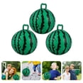 thumbnail image 2 of Miangastore 3pcs Kid Watermelon Shaped Ball with Grip Inflatable Ball Toy Children Ball Toy, 2 of 8
