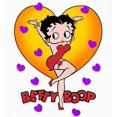 thumbnail image 2 of T-Shirt Blanc Moyen Betty Boop Géant Cœur, 2 of 3