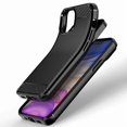 thumbnail image 3 of PANDACO Black Brushed Metal Case for iPhone 13, 3 of 4